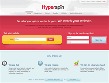 Tablet Screenshot of hyperspin.com